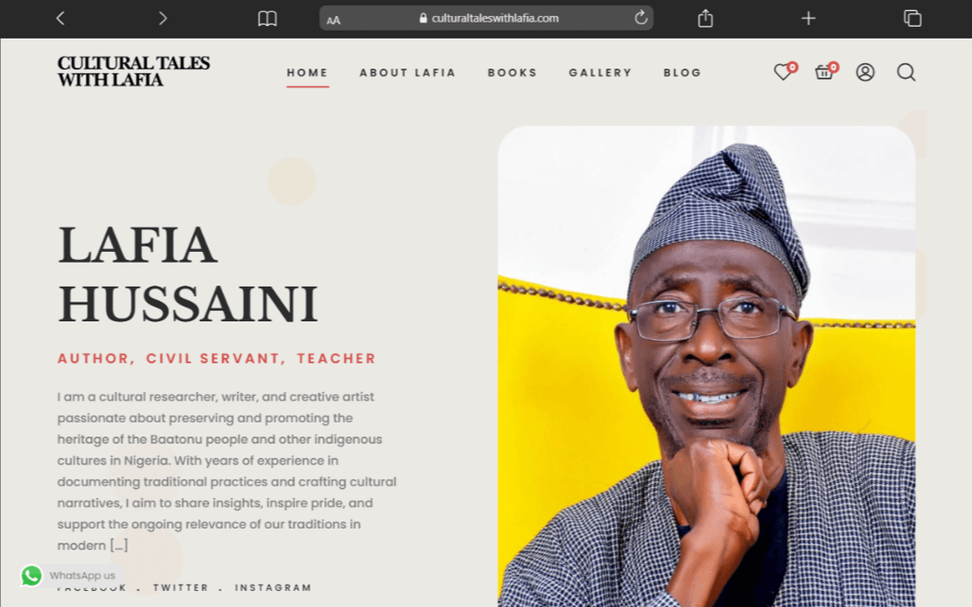 Cultural Tales with Lafia