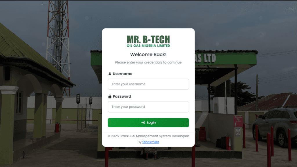 Mr B Tech Oil and Gas